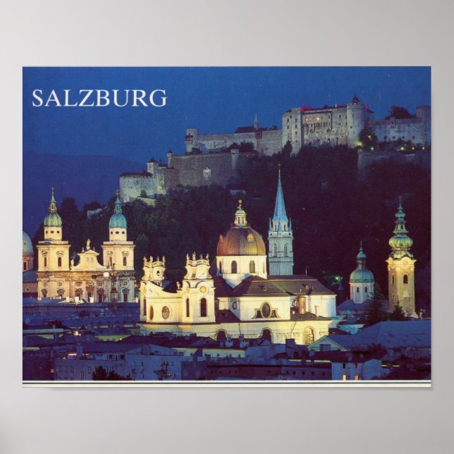 Poster Salzbourg (Devant)