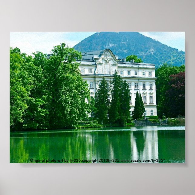Poster Salzbourg Sound of Music house (Devant)