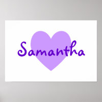 Samantha en violet