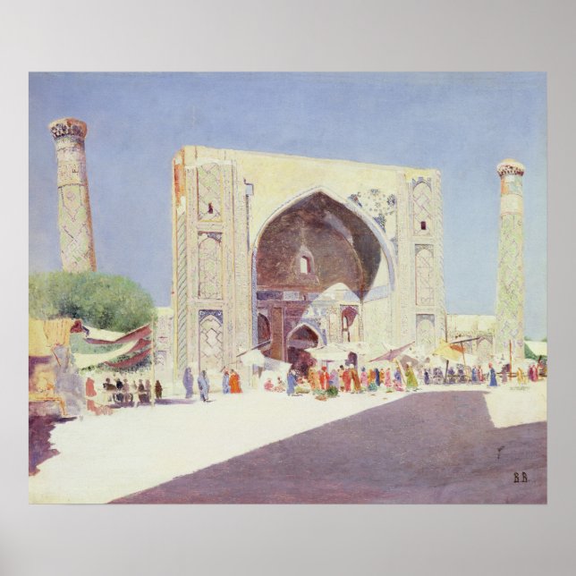 Poster Samarkand, 1869-71 (Devant)