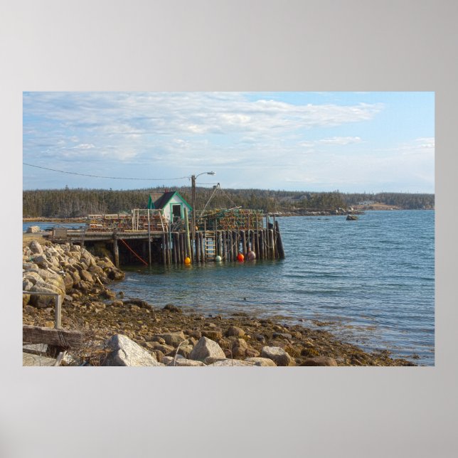 Poster Sambro Head, NS HDR fine art print (Devant)