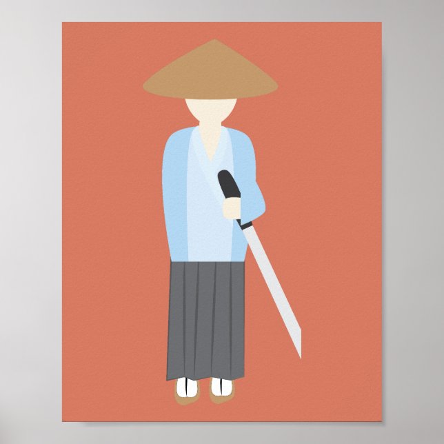 Poster Samouraï (Devant)