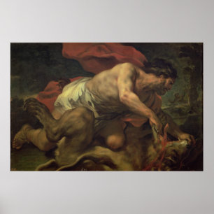 Poster Samson et le Lion