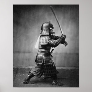 Poster Samurai Stance