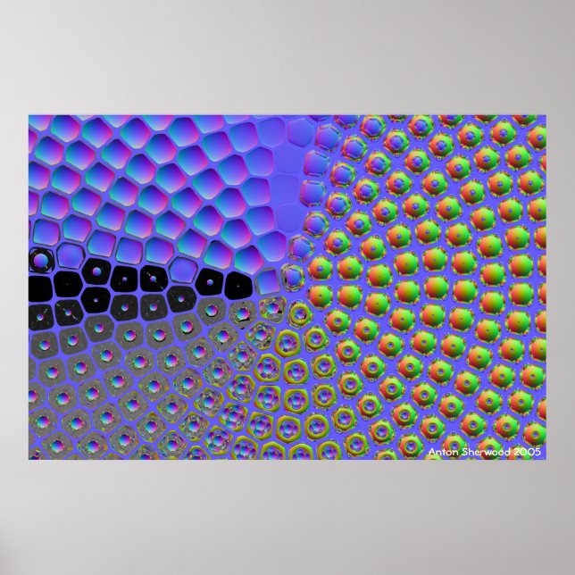 Poster S'amuser avec réfraction (Devant)