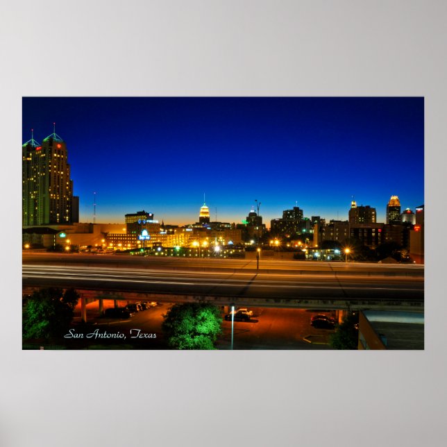 Poster San Antonio, Texas (Devant)