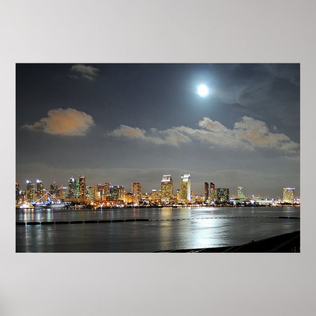 Poster San Diego Californie (Devant)