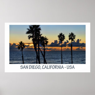 Poster San Diego, Kalifornien (USA)
