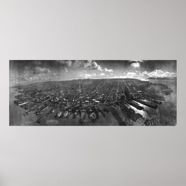 Poster San Francisco en ruines (Devant)