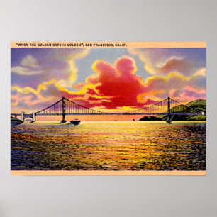 Poster San Francisco, la Californie