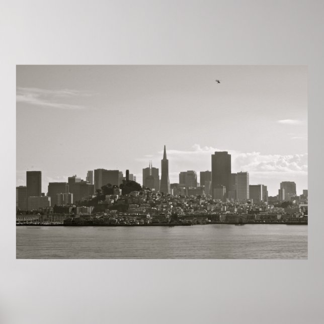 Poster San Francisco Skyline (Devant)