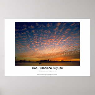 Poster San Francisco Skyline