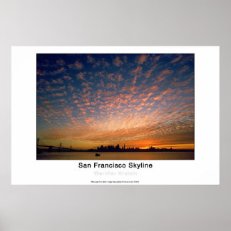 Poster San Francisco Skyline