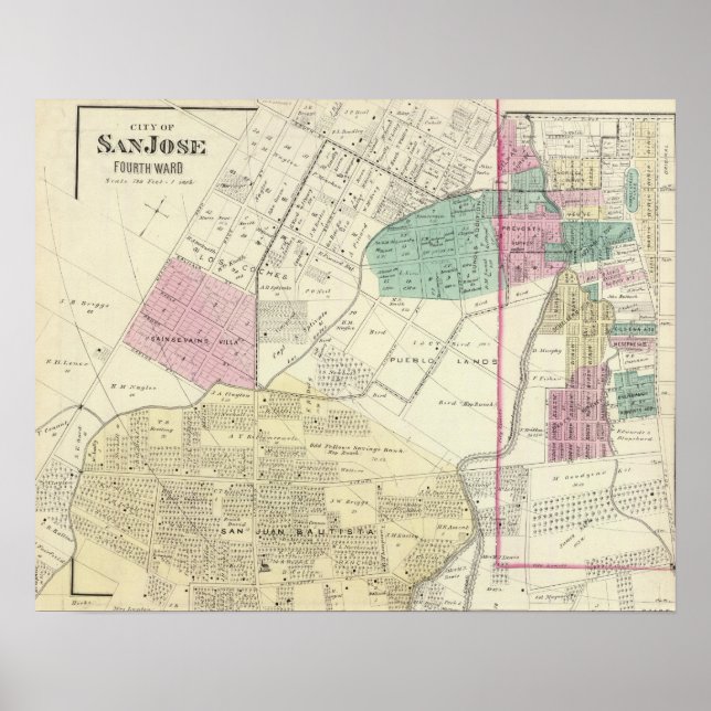 Poster San Jose 4e étage (Devant)