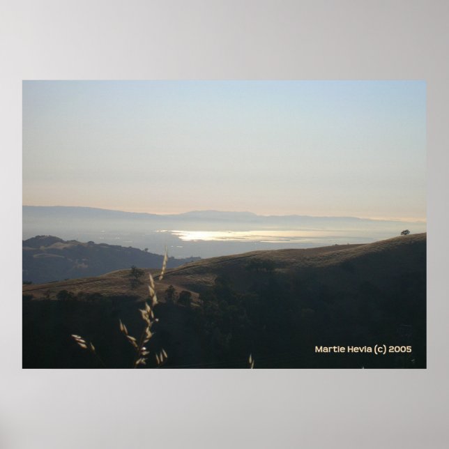 Poster San Jose Foothills (Devant)