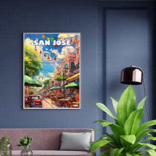 Poster San José, the vibrant heart of Costa Rica
