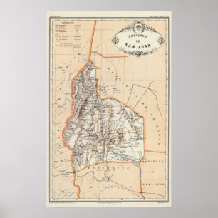 Poster San Juan, Argentine