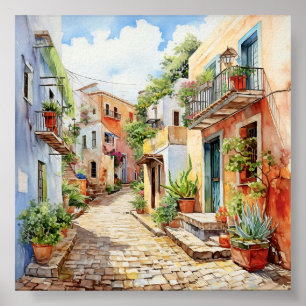 Poster San Juan Porto Rico Travel Wall Art