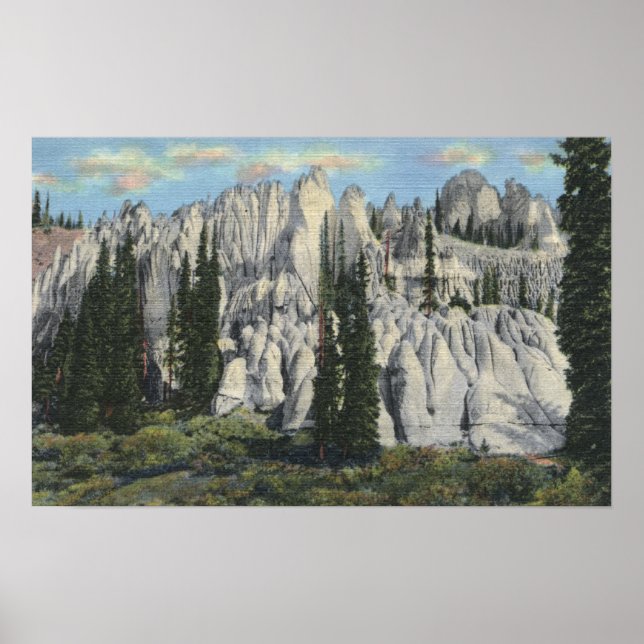 Poster San Luis Valley, Colorado - Wheeler National (Devant)