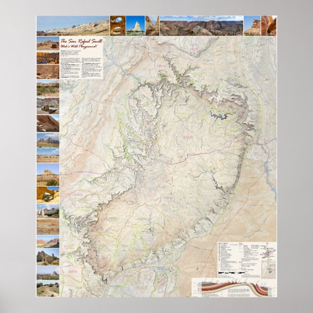 Poster San Rafael Swell (Devant)