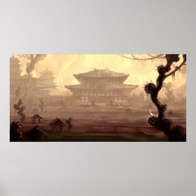 Poster Sanctuaire antique (Devant)