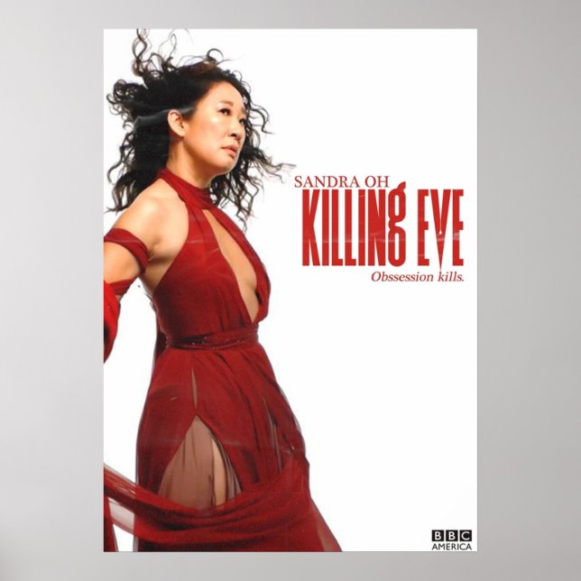 Poster Sandra Oh dans Tilling Eve Caractère (Devant)