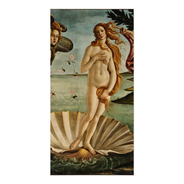 Poster Sandro Botticelli - La naissance de Vénus (Devant)