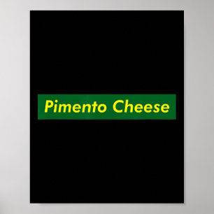 Poster Sandwich au fromage Pimento Tournoi de golf drôle