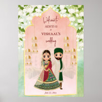 Sangeet mehndi mariage indien signe de bienvenue