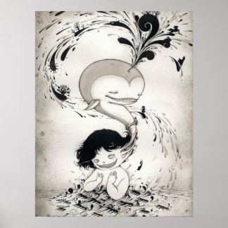 Poster "Sans baleine" Yan Wei | 闫 威