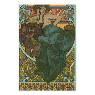 Poster Sans titre par Alphonse Mucha (1902)