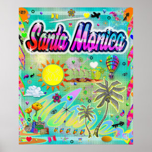 Poster Santa Monica "Nu Era"