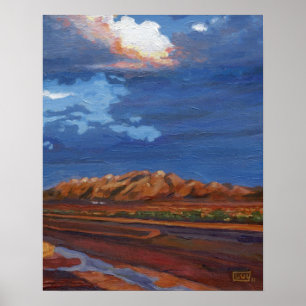 Poster Santan Sunset