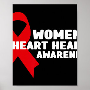 Poster Santé cardiovasculaire des femmes - Sensibilisatio