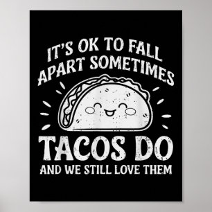Poster Santé Mentale Motivative Ok Pour S'Éloigner Taco A