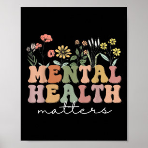 Poster Santé mentale S Maladie cérébrale humaine Sensibil