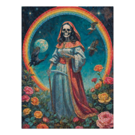 Poster Santisima muerte