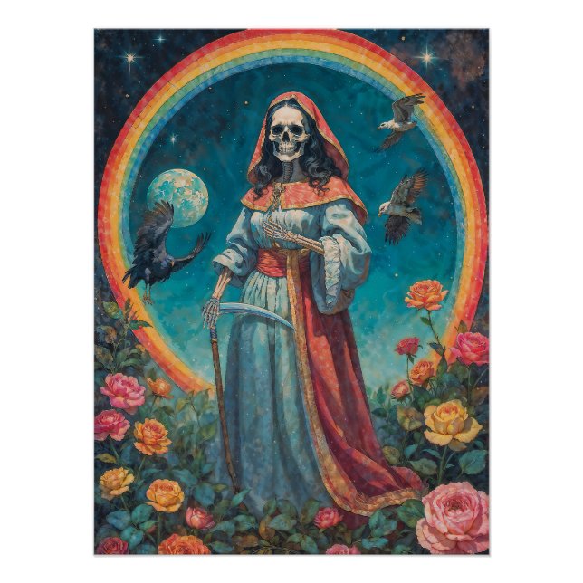 Poster Santisima muerte (Devant)