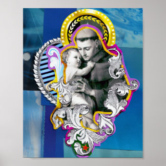 Poster Santo Antônio (Antoine de Padoue)