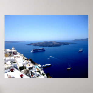 Poster Santorin