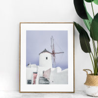 Santorin rose et blanc