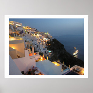 Poster Santorini