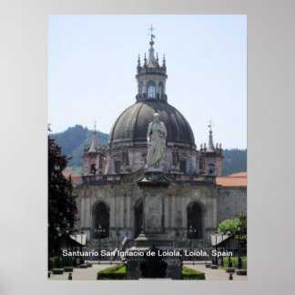 Poster Santuario San Ignacio de Loiola, Loiola, Espagne