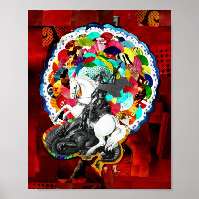 Poster São Jorge (Saint George) (Devant)