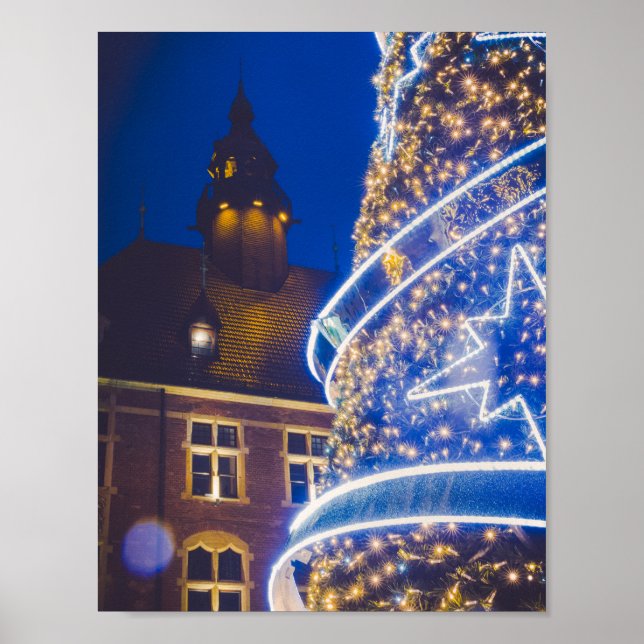 Poster Sapin de Noël (Devant)