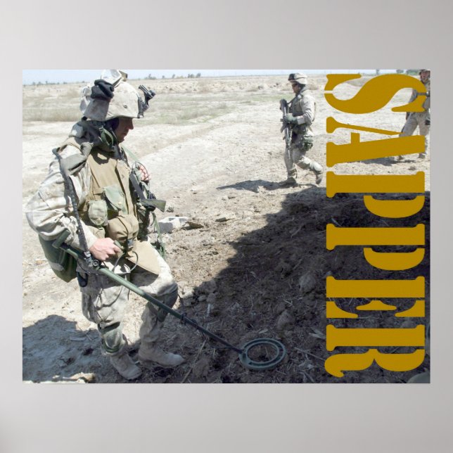 Poster Sapper (Devant)