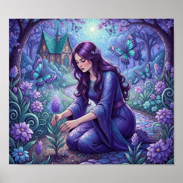 Poster SapphireButterFly (Devant)