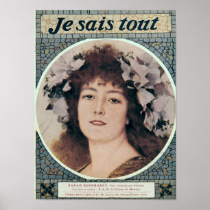 Poster Sarah Bernhardt dans Gismonda