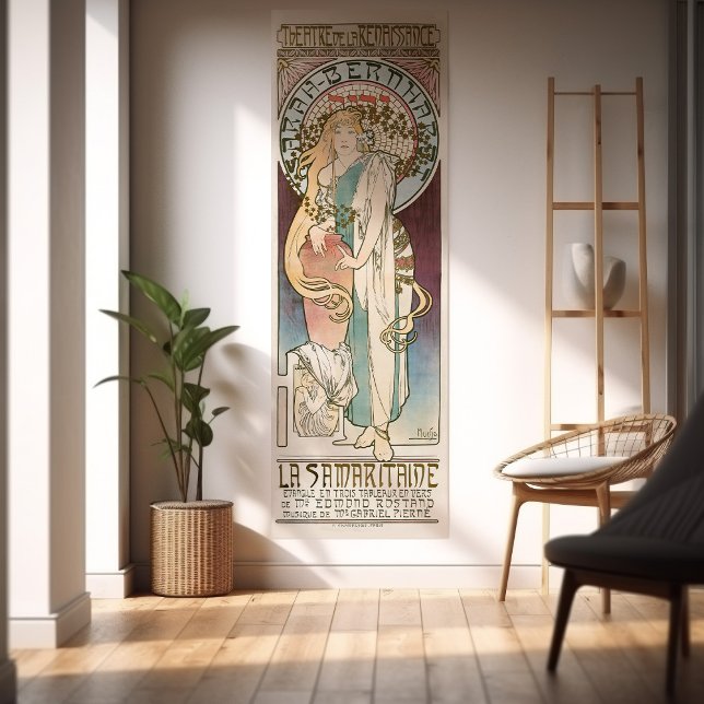 Poster Sarah Bernhardt Le Samaritaine Art Nouveau Mucha (Créateur téléchargé)