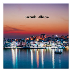 Poster Saranda, Albanie